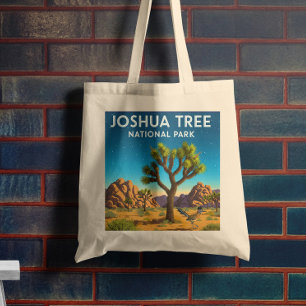 Vintager Joshua-Tree-Nationalpark Tragetasche