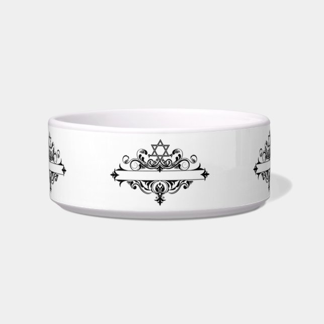 Vintager jüdischer Leiter Napf (Vorderseite)