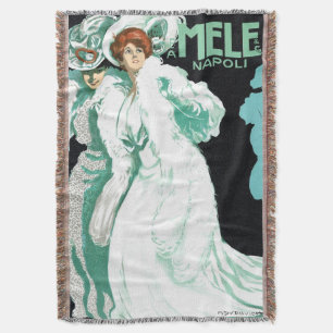Vintager Jugendstil, italienische Mode, Extravagan Decke