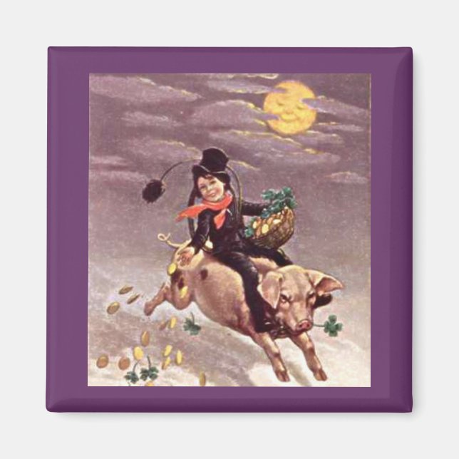 Vintager Junge bei Pig Magnet (Vorne)