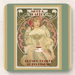 Vintager Kaffeepulver-Untersetzer Getränkeuntersetzer