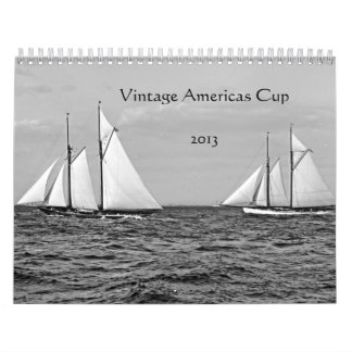 Vintager Kalender Amerika-Schalen-2013