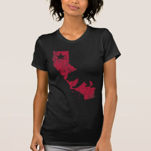 Vintager Kalifornien-Staats-Bär T-Shirt