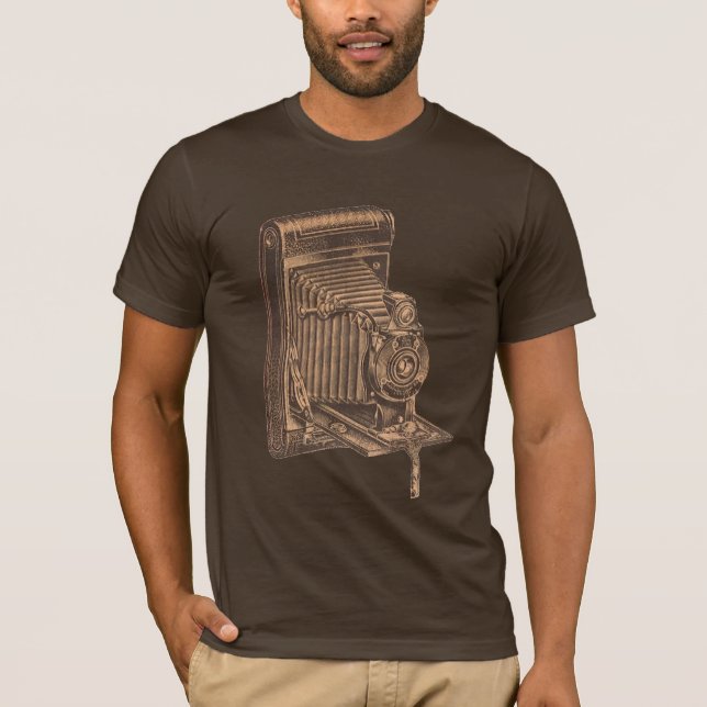 Vintager Kamera-T - Shirt (Vorderseite)