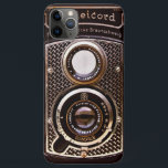 Vintager Kamerafahrzeug-Deko Case-Mate iPhone Hülle<br><div class="desc">Hallo und willkommen,  dieses Design stellt eine Vintage Kamera Rolleicord Art Deko dar.</div>