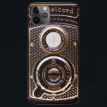 Vintager Kamerafahrzeug-Deko Case-Mate iPhone Hülle<br><div class="desc">Hallo und willkommen,  dieses Design stellt eine Vintage Kamera Rolleicord Art Deko dar.</div>