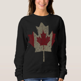 Vintager kanadischer Fahreigensteg Ahornleaf Sweatshirt