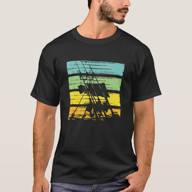 Vintager Karpfenfisch T-Shirt (Vorderseite)