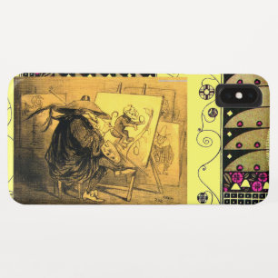 VINTAGER KARTOONIST ZEICHNEND MONKEY MAN CARTOON TITLE_SEO2