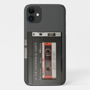 Vintager Kassettenrekorder, französischer iPhone i Case-Mate iPhone Hülle