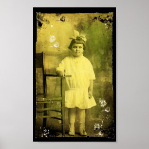 Vintager Kindergarten Poster