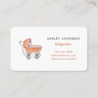 Vintager Kinderwagen Babysitter