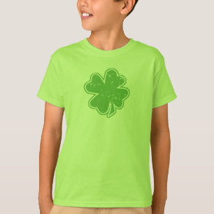 Vintager Kleeblatt-St Patrick Tag scherzt T - T-Shirt