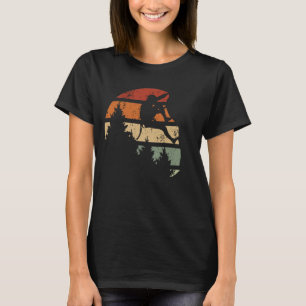 Vintager Klettersteig Retroboulder Klettersteig T-Shirt