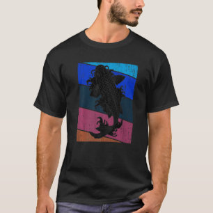 Vintager Koi Fisch Japanischer Karpfen Asien Japan T-Shirt