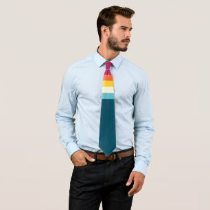 Vintager Kontrast Krawatte