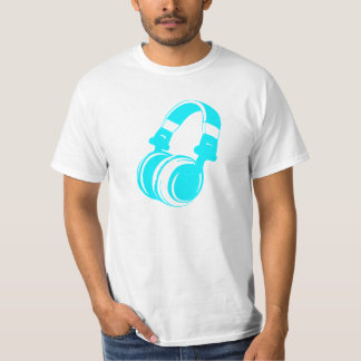Vintager Kopfhörer-T - Shirt
