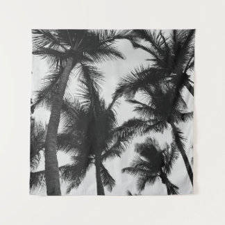 VINTAGER KOPFPALMBAUM WANDTEPPICH