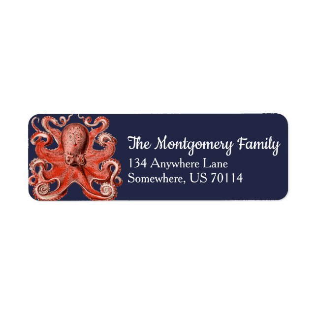 Vintager Korallenoktopus (Vorne)