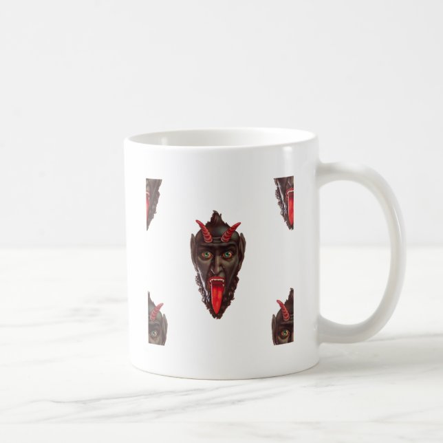 Vintager Krampus Kaffeetasse (Rechts)