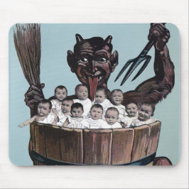 Vintager Krampus Mousepad