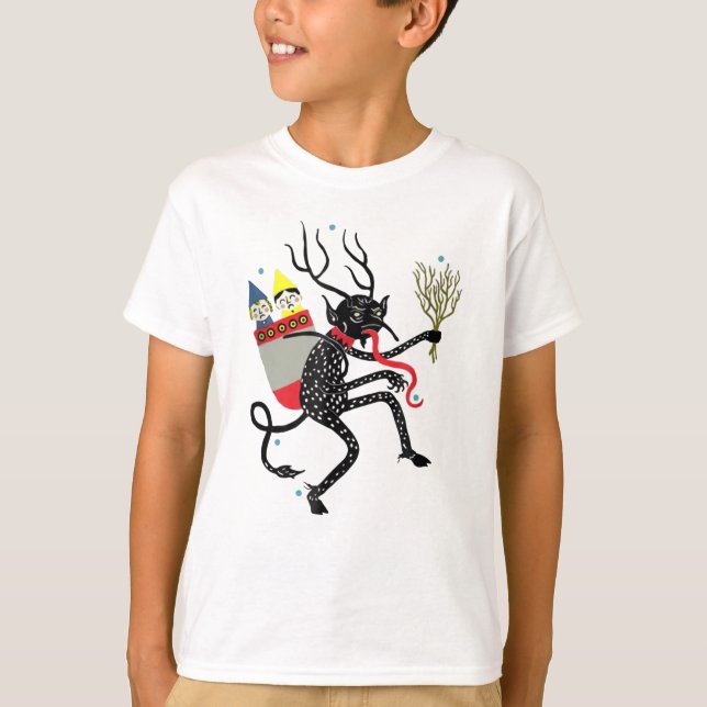 Vintager Krampus T-Shirt (Vorderseite)