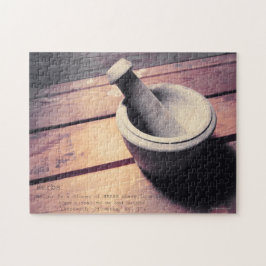 Vintager Kräuterstein Pestle & Mortar Retro Inspir