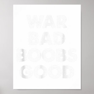 Vintager Krieg Bad S Good Funny Sprichwort Zitat Poster