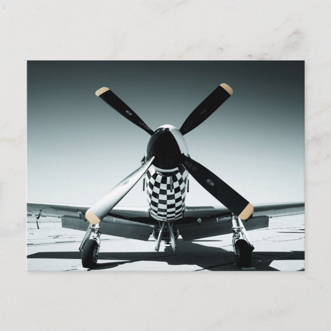 Vintager Kriegsvogel Postkarte (Vorderseite)
