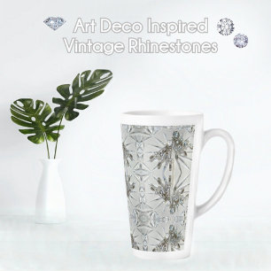 Vintager Kristall Milchtasse