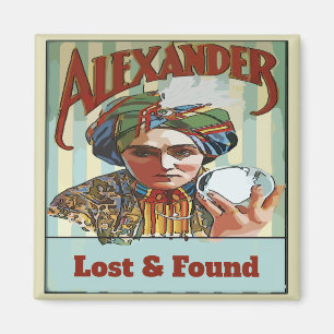 Vintager Kühlschrankmagnet