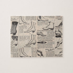 Vintager Ladys' Shoes Katalog - Mode der 1900er Ja