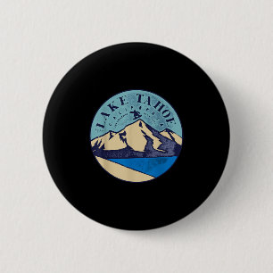 Vintager Lago Taka Ss Niedliches Skigebiet Lugano Button
