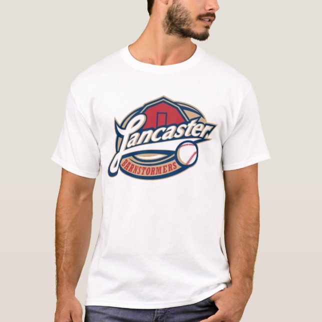 Vintager Lancaster-Barnstormers-Logo-T - Shirt (Vorderseite)