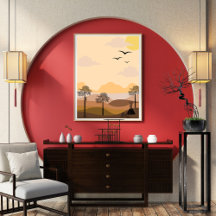 Vintager, lebendiger Sonnenbrand, ruhiger Baum, Zi