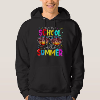Vintager letzter Schultag im Sommer Hoodie