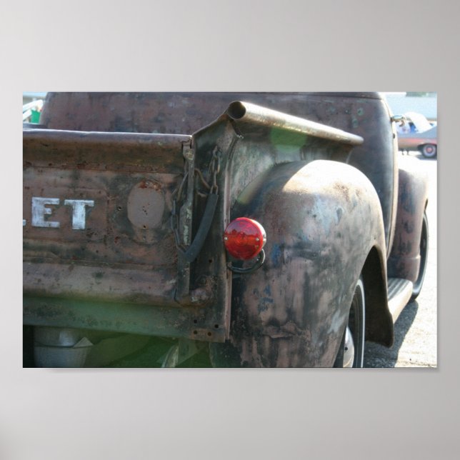 Vintager Lieferwagen Poster (Vorne)