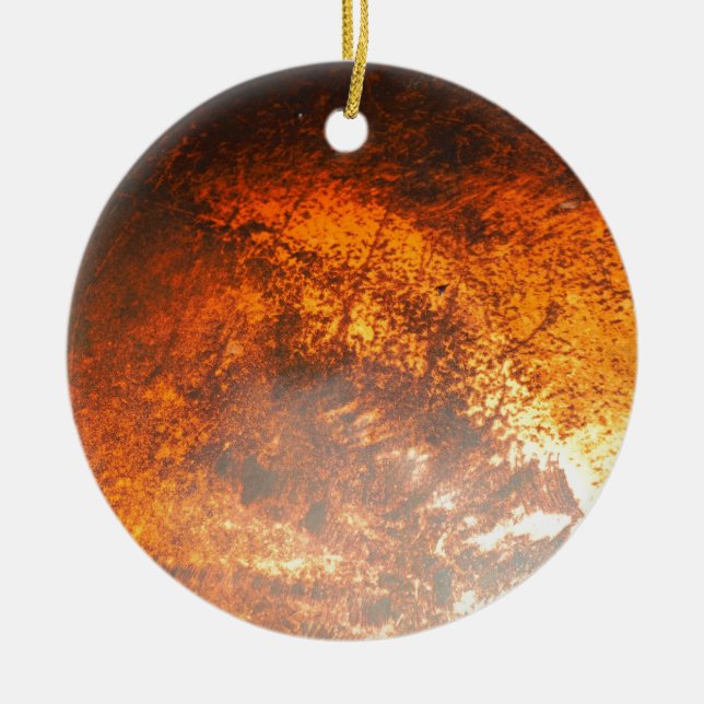 Vintager LKW-LKW Keramik Ornament (Vorne)