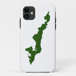 Vintager Logo-Fall für Fischer Island iPhone 11 Hülle