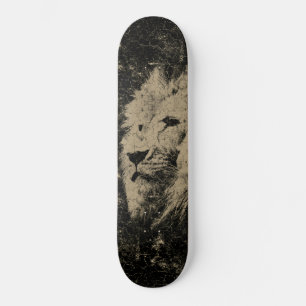 Vintager Löwenkopf Skateboard