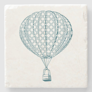 Vintager Luft-Ballon Steinuntersetzer