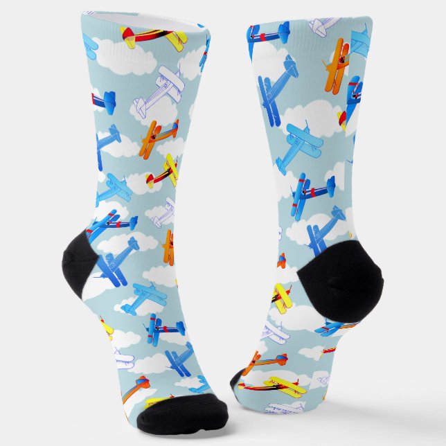 Vintager Luftwaffenavigator Socken (Gewinkelt)