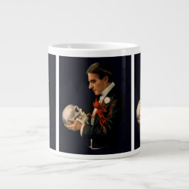 Vintager Magier, Thurston, der einen menschlichen  Jumbo-Tasse