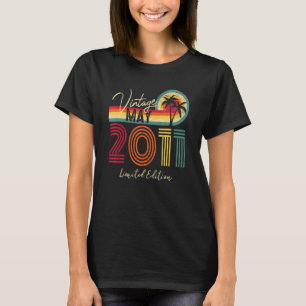 Vintager Mai 2011 11. Geburtstag 11 Jahre alt T-Shirt