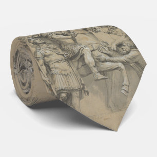 Vintager Marcus Aurelius auf Krawatte