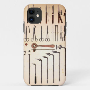 Vintager medizinische Instrument-Telefon-Kasten Case-Mate iPhone Hülle