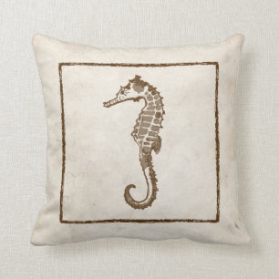 Vintager Meerestrand Kissen