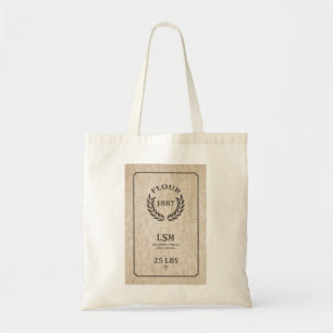 Vintager Mehl-Sack Tragetasche