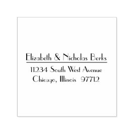 Vintager moderner Deko Permastempel