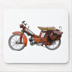 Vintager Motobecane Moped Mousepad
